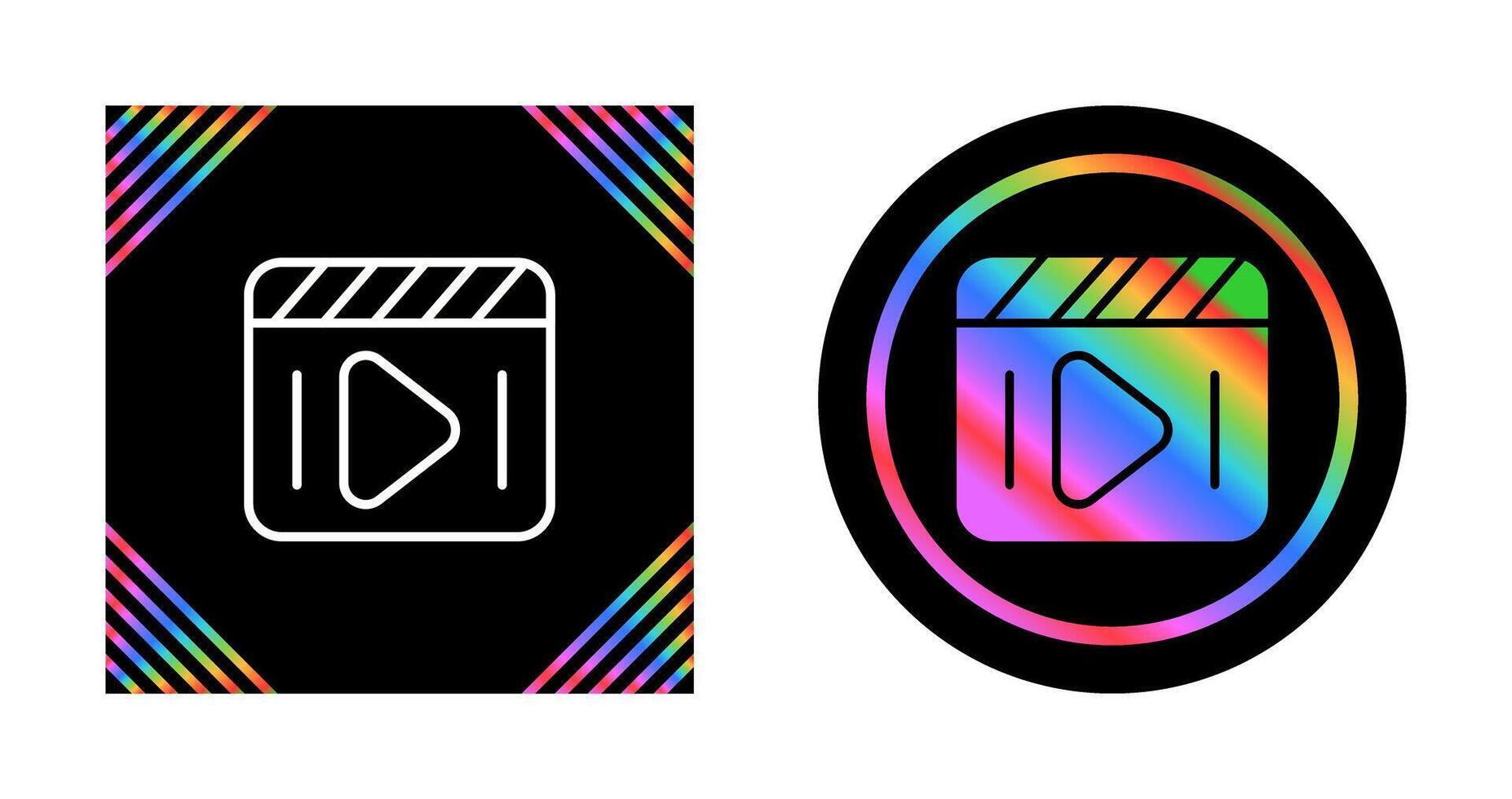 Clapperboard Vector Icon