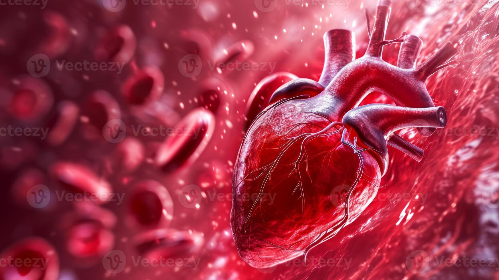 AI generated Heart Disease Awareness A Visual Exploration of Cardiovascular Health photo