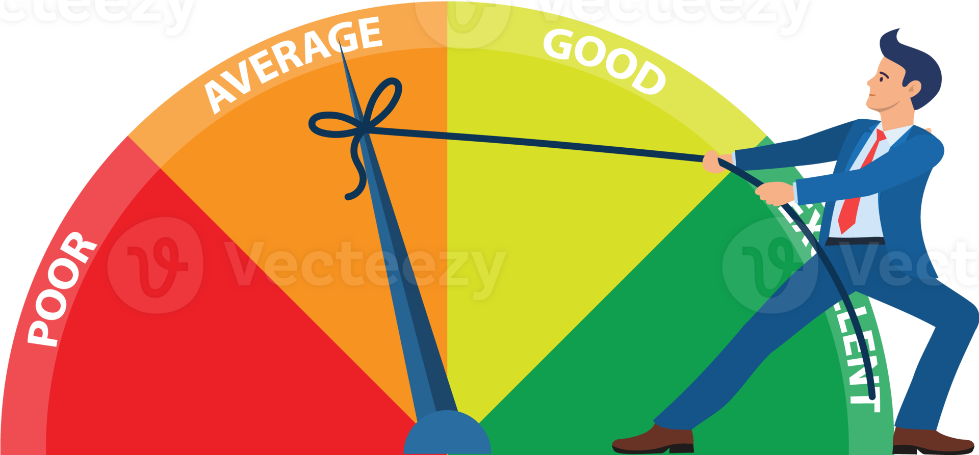 Credit score concept png