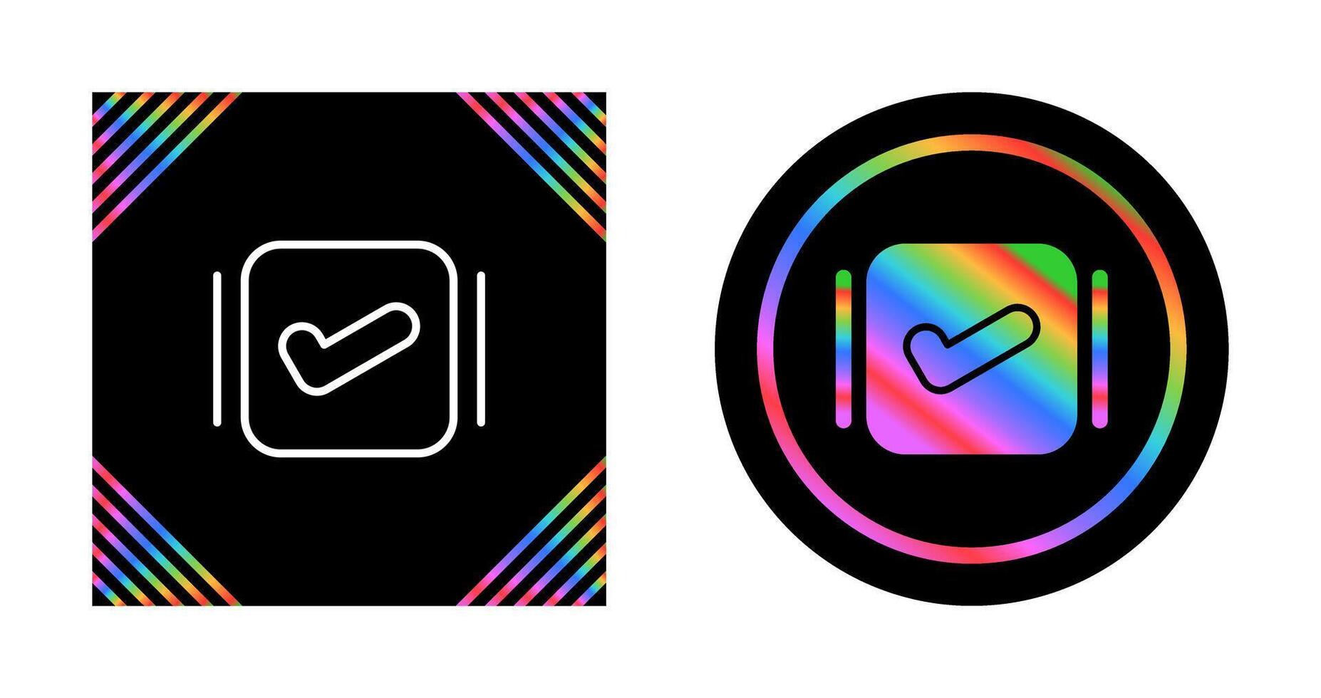 Tick Box Vector Icon