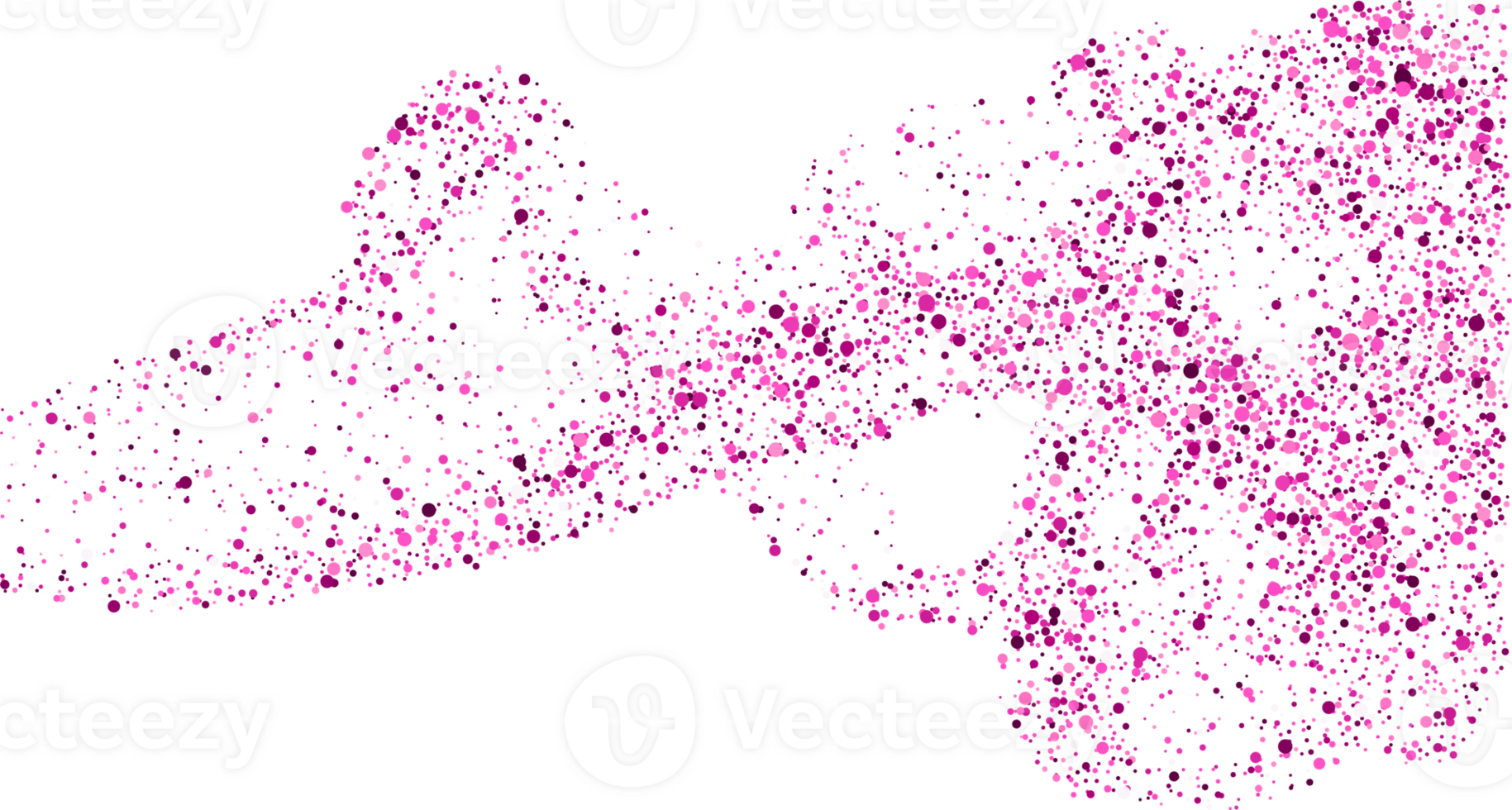 pink Glitter Swirl png