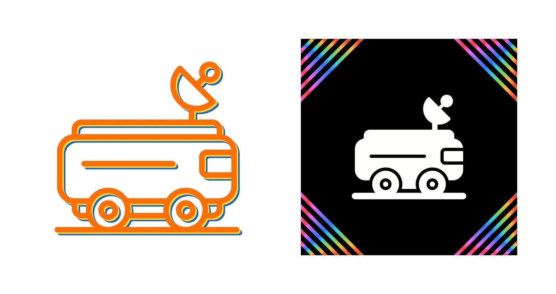 Mars Rover Vector Icon