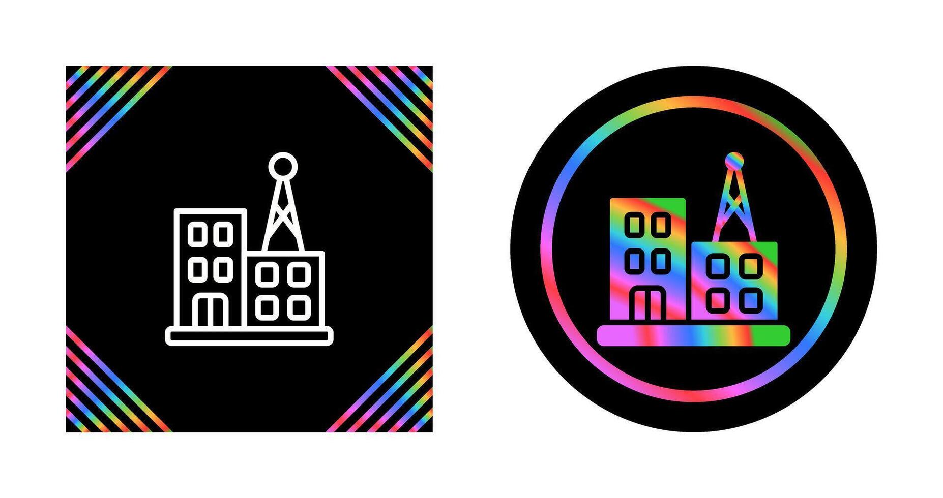 Radio Station Vector Icon