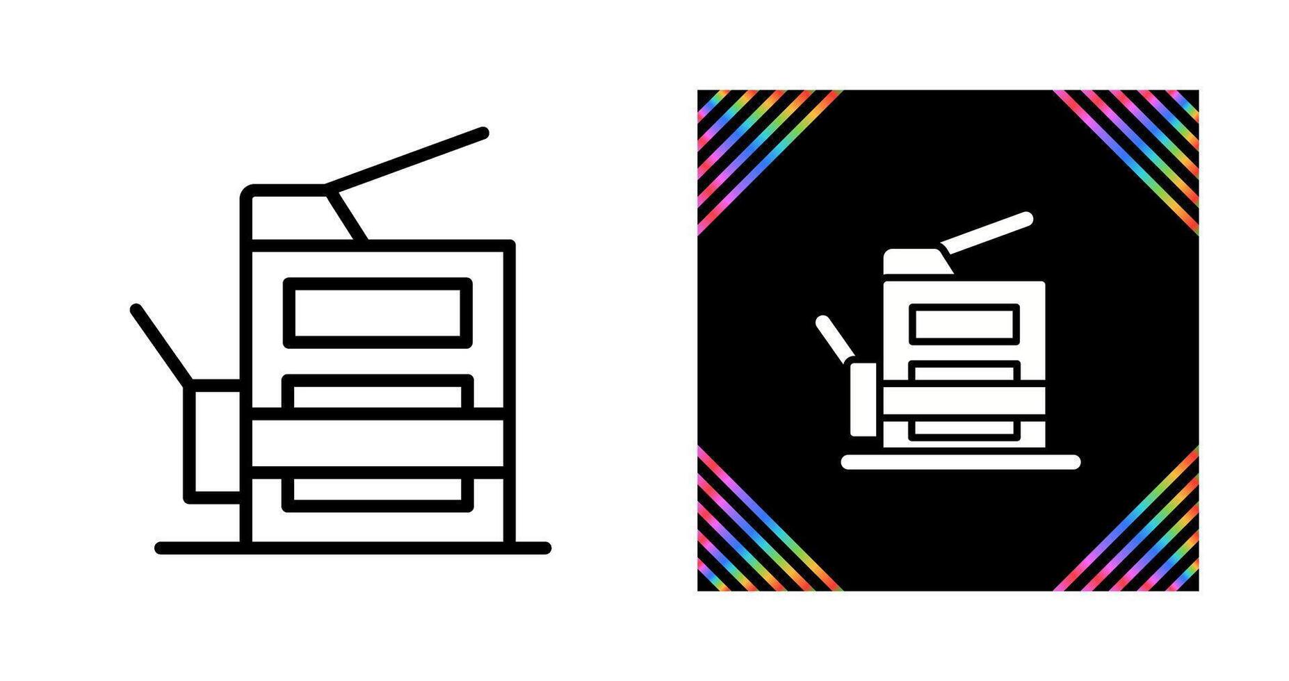 Copy Machine Vector Icon