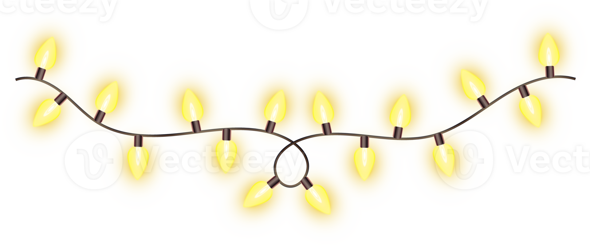 Natal luzes ícone png