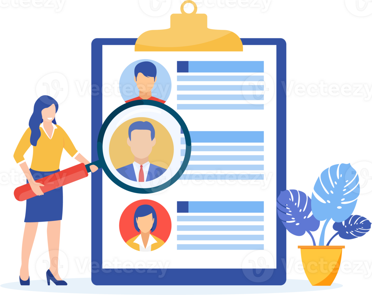 Headhunters searching for employee. png