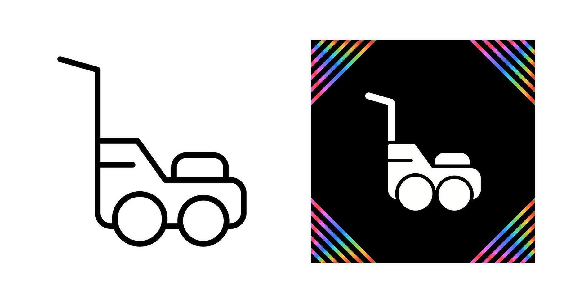 Lawnmower Vector Icon