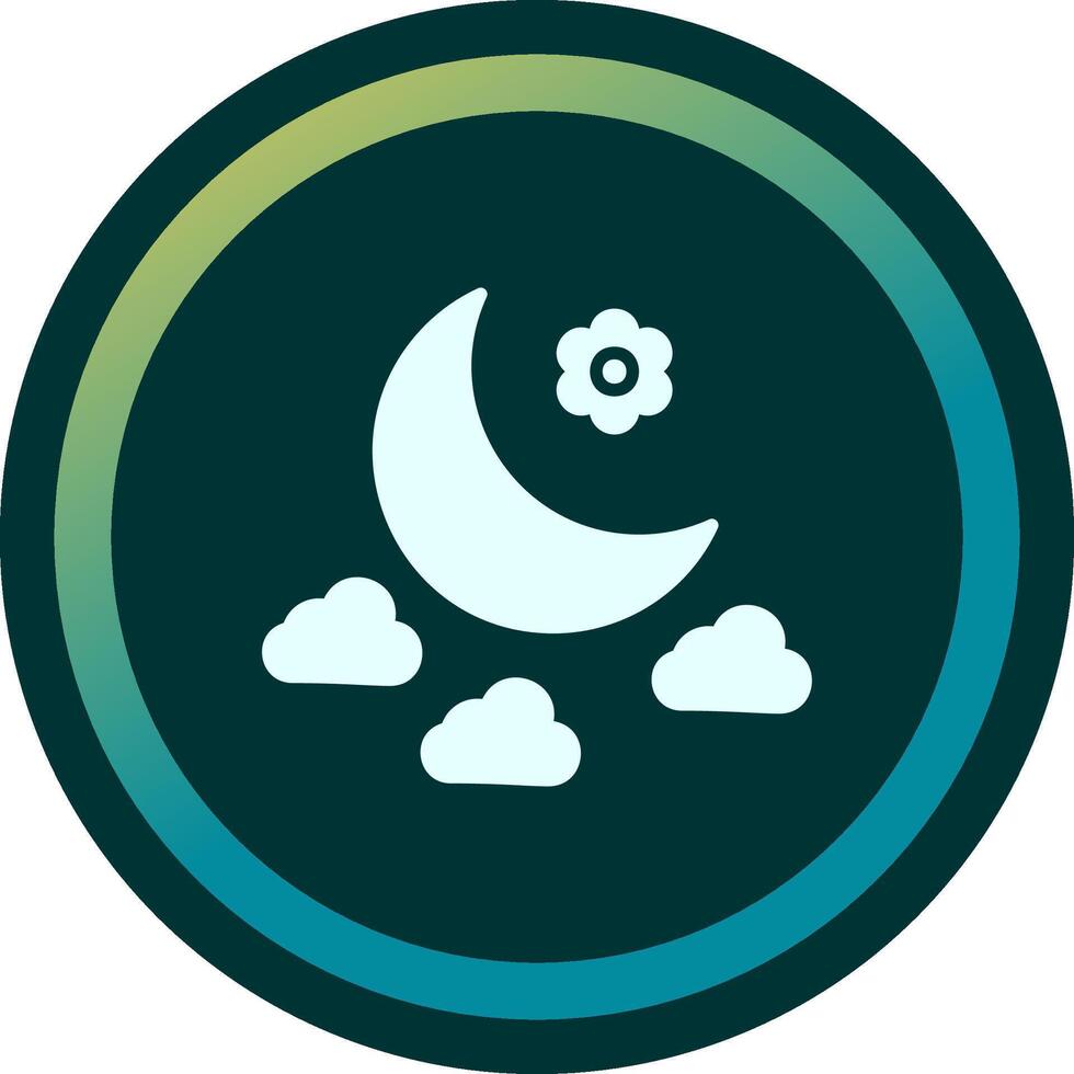 Moon Vector Icon