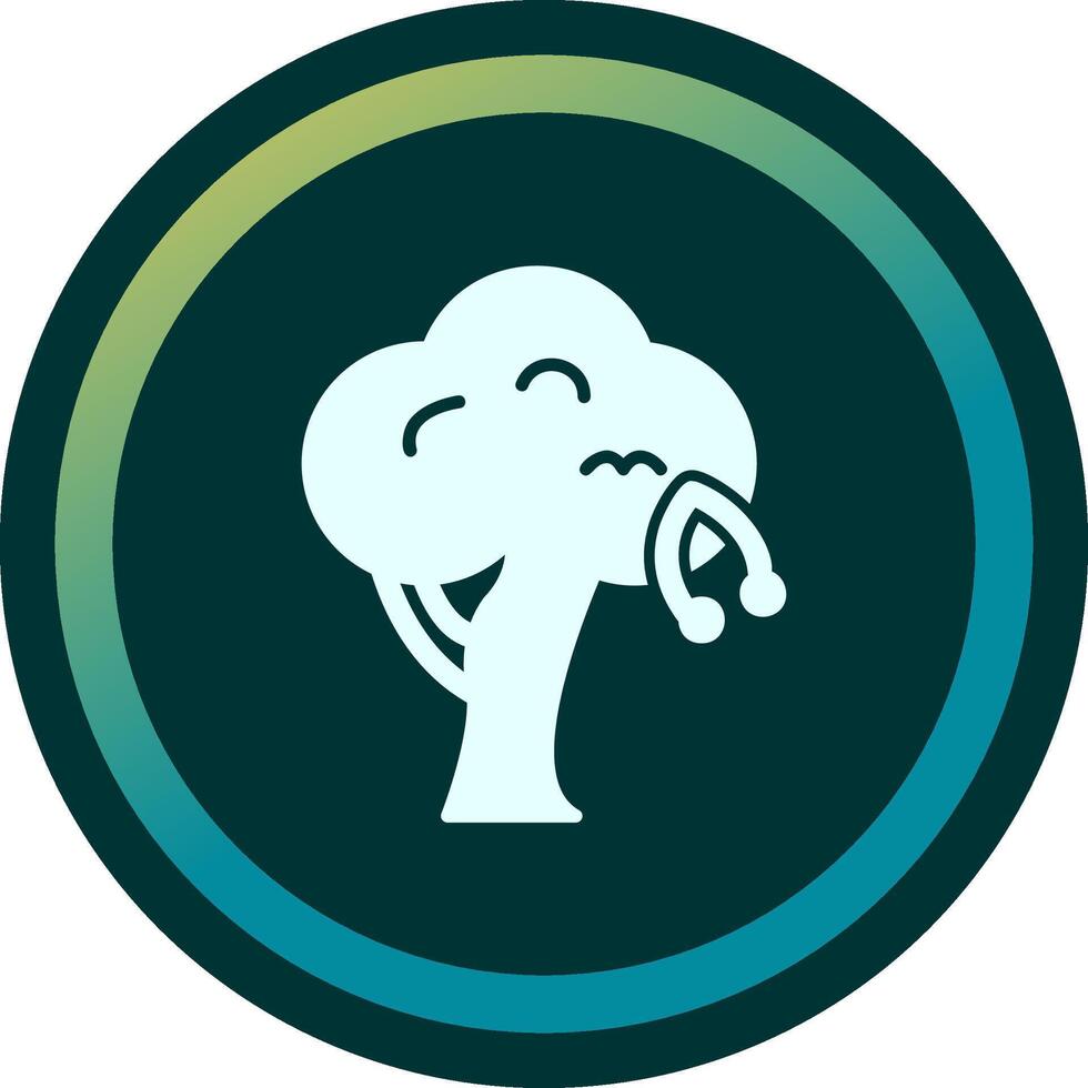 Cherry Tree Vector Icon