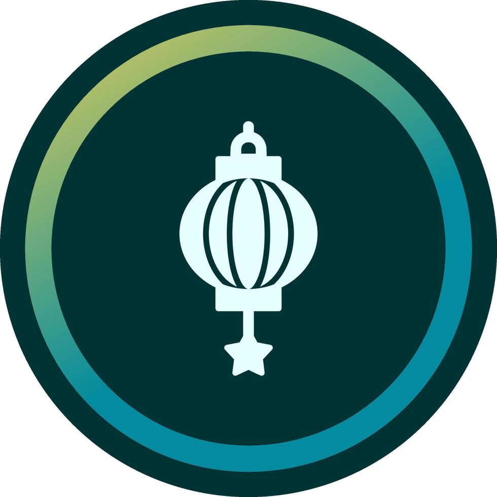 Chinese Lantern Vector Icon