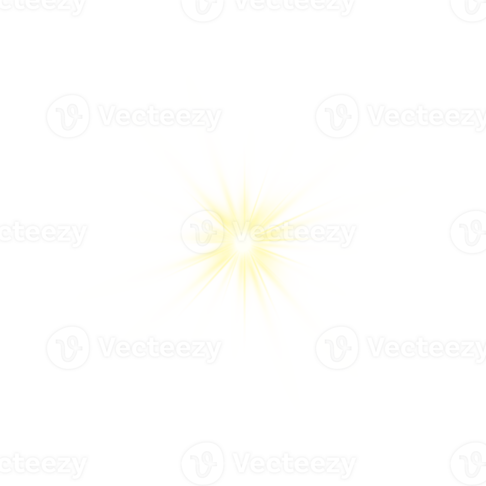 Glow Light Star png