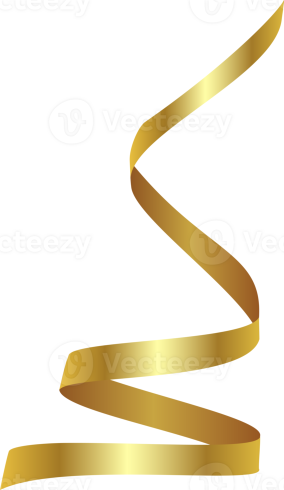 Gold Streamer Symbol png