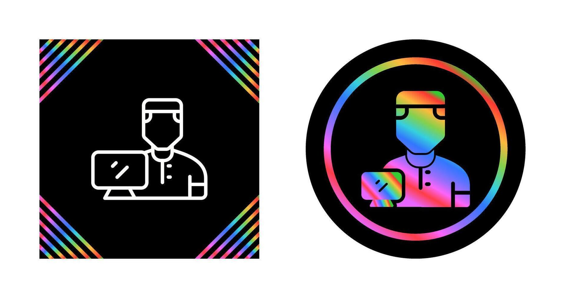 Working Man Vector Icon