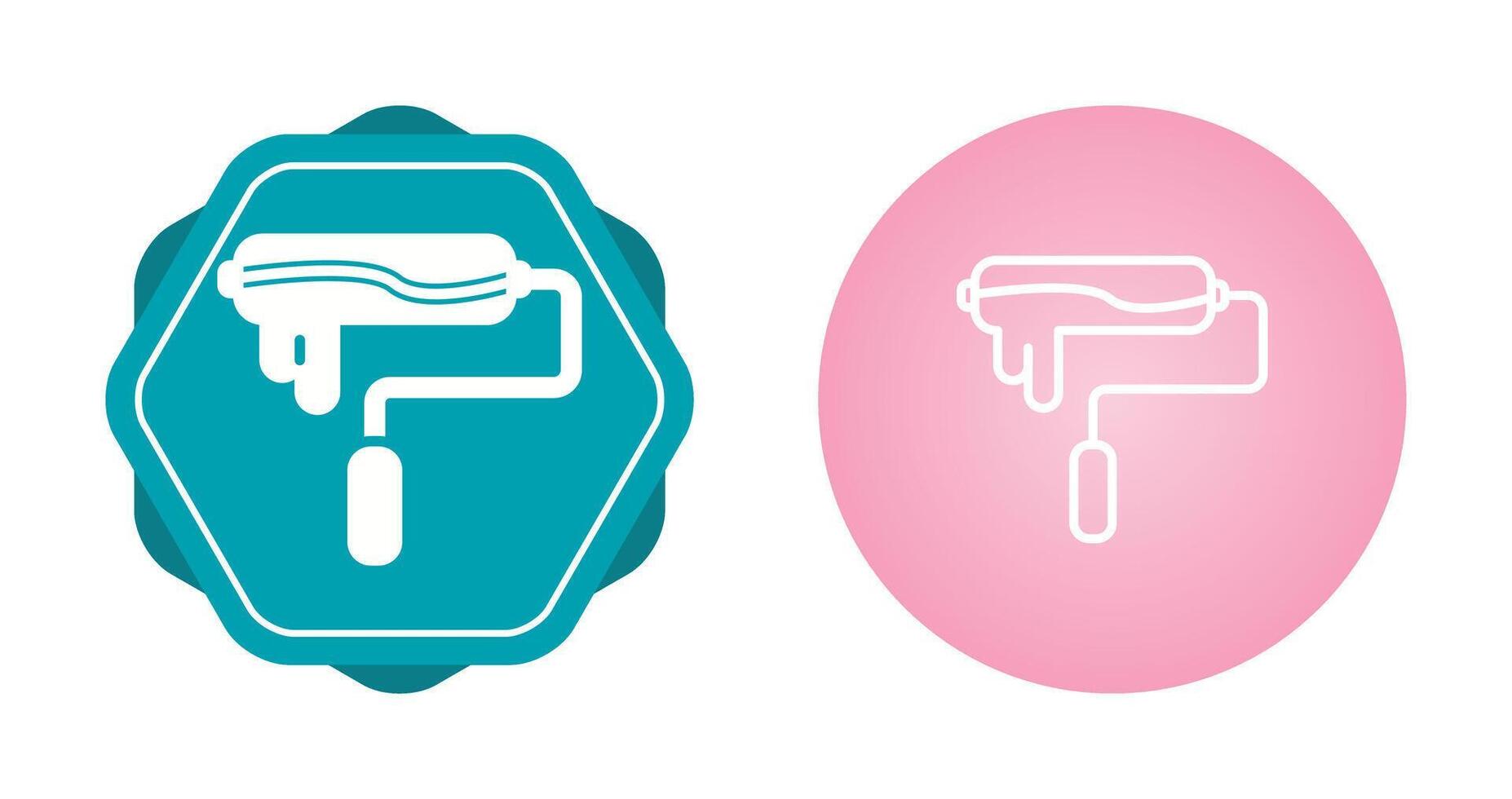 Paint Roller Vector Icon
