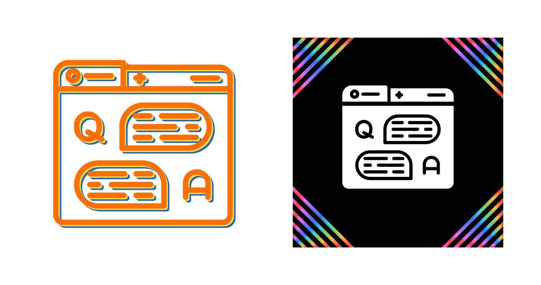 Forum Vector Icon