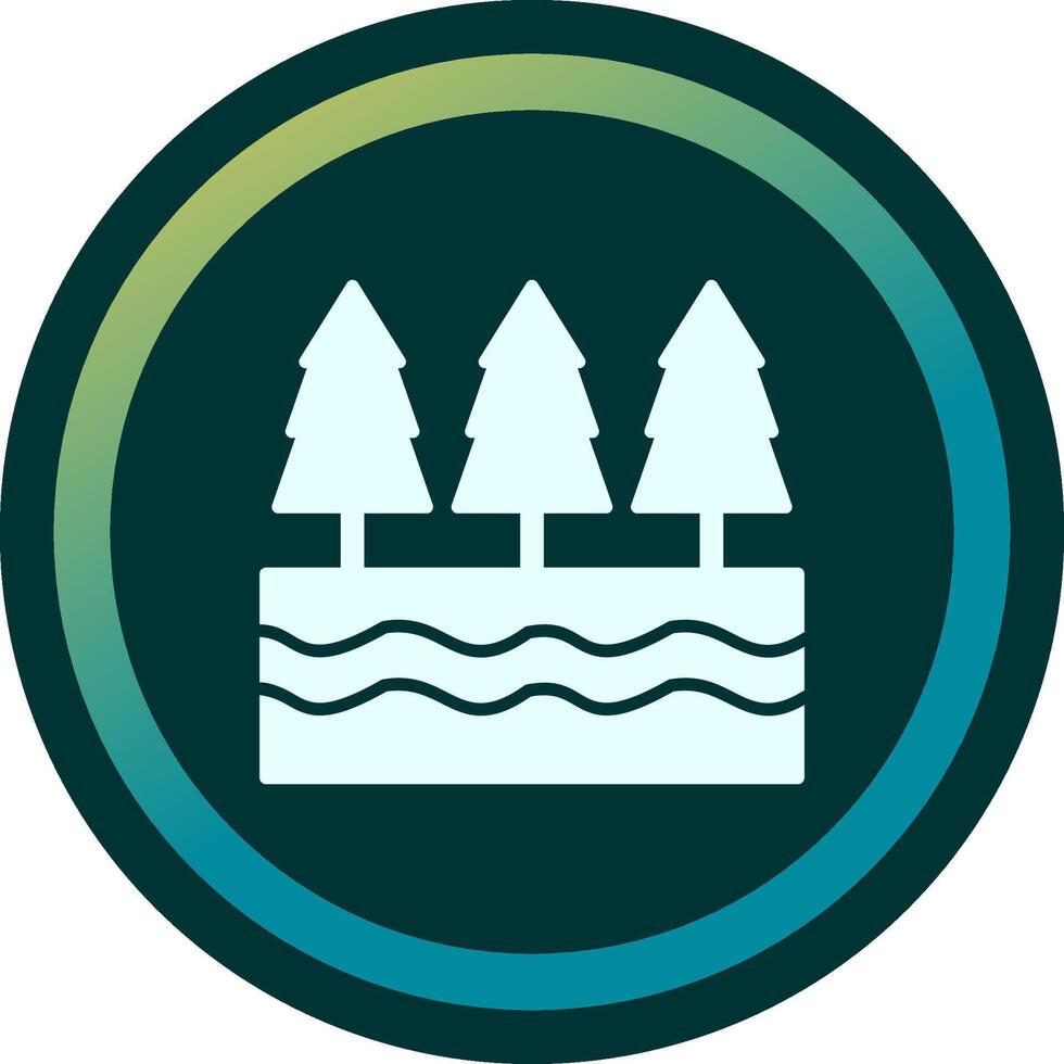 River Vector Icon