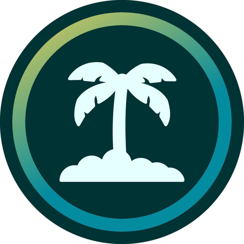 Palm Leaf Vector Icon