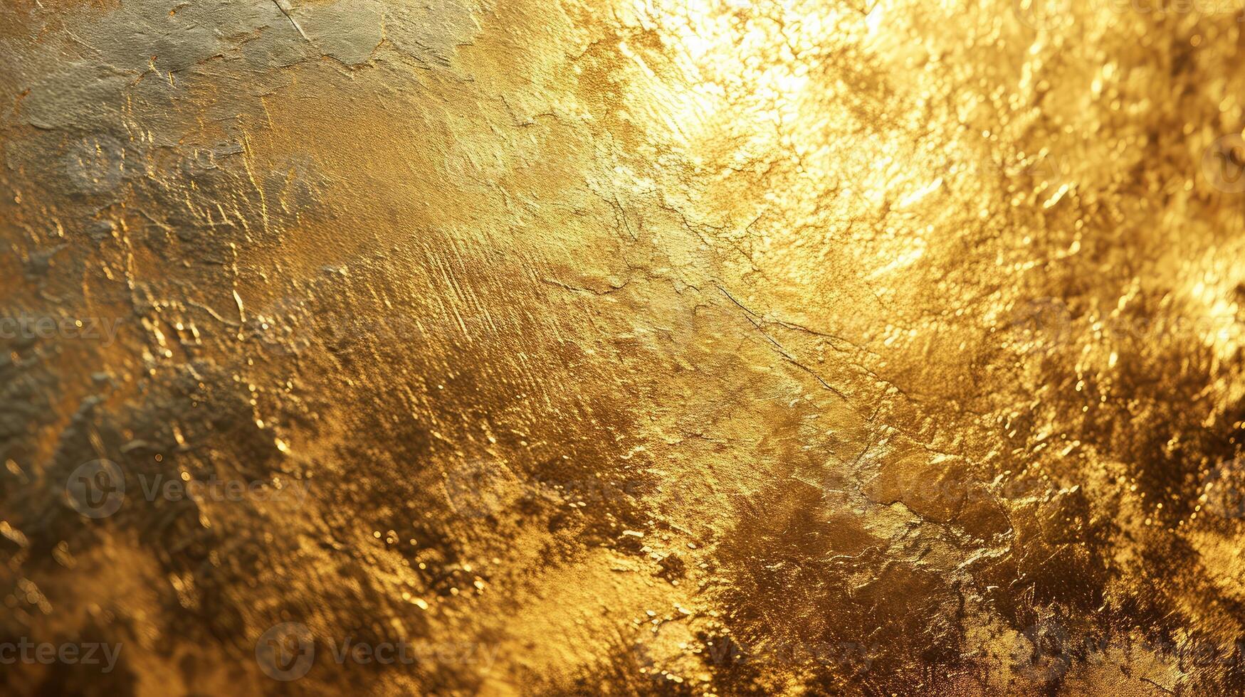 AI generated Gold background or texture and Gradients shadow photo