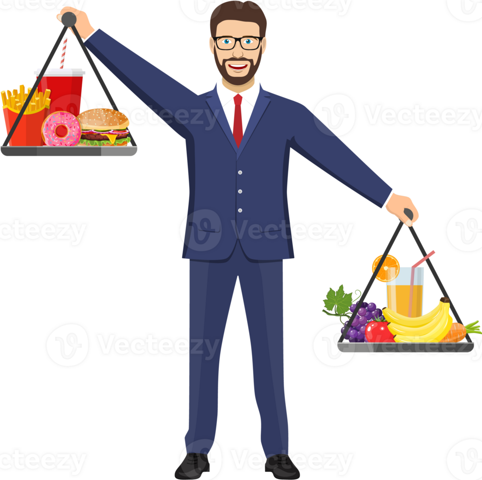 Business man balancing png