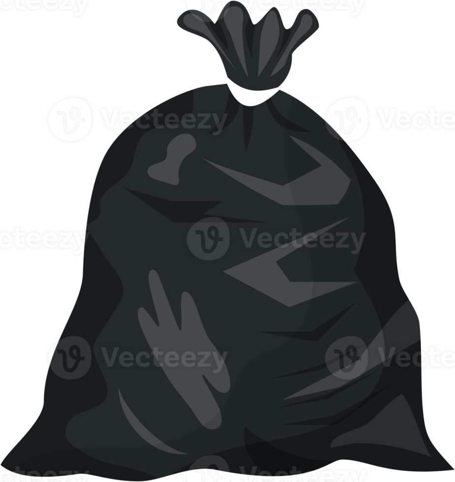 Plastic garbage ba png