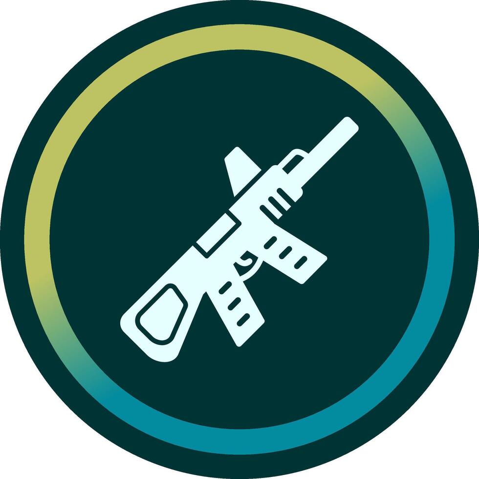 Machine Gun Vector Icon