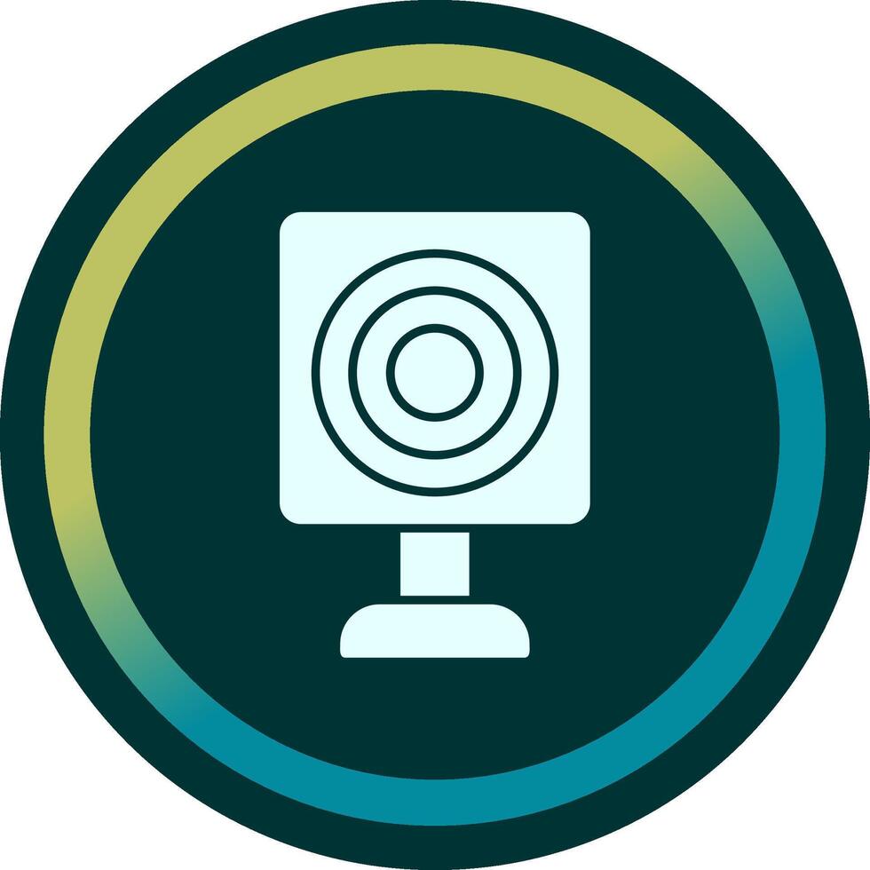 Military Target Vector Icon