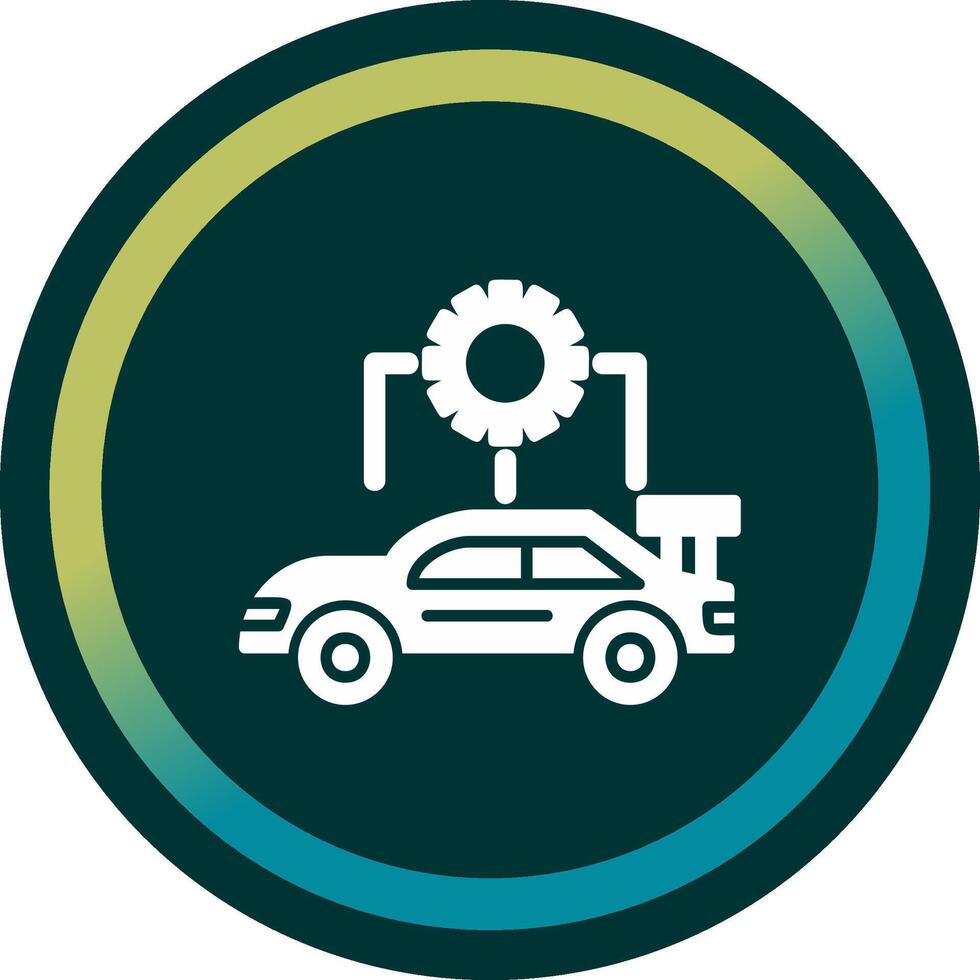 Car Configuration Vector Icon