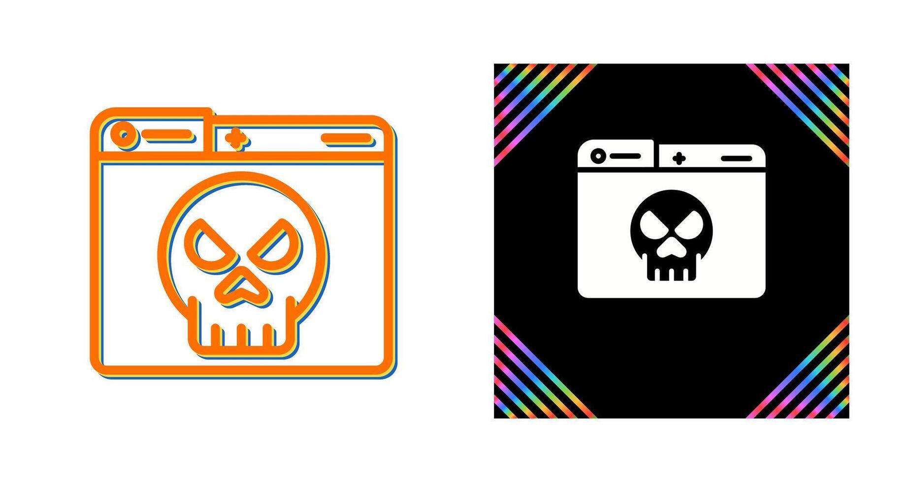 Dark Web Vector Icon