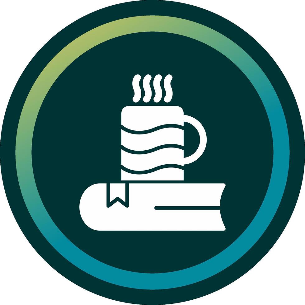 Tea Book Vector Icon