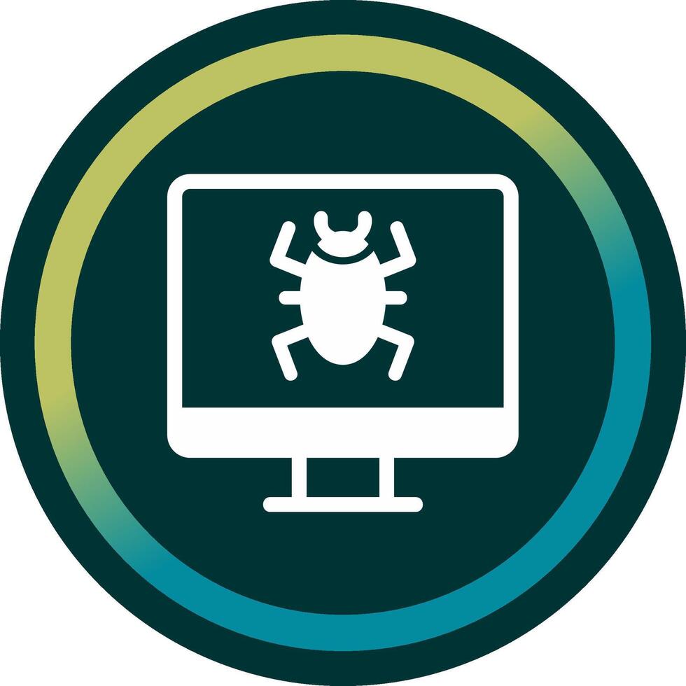 Computer Virus Vector Icon