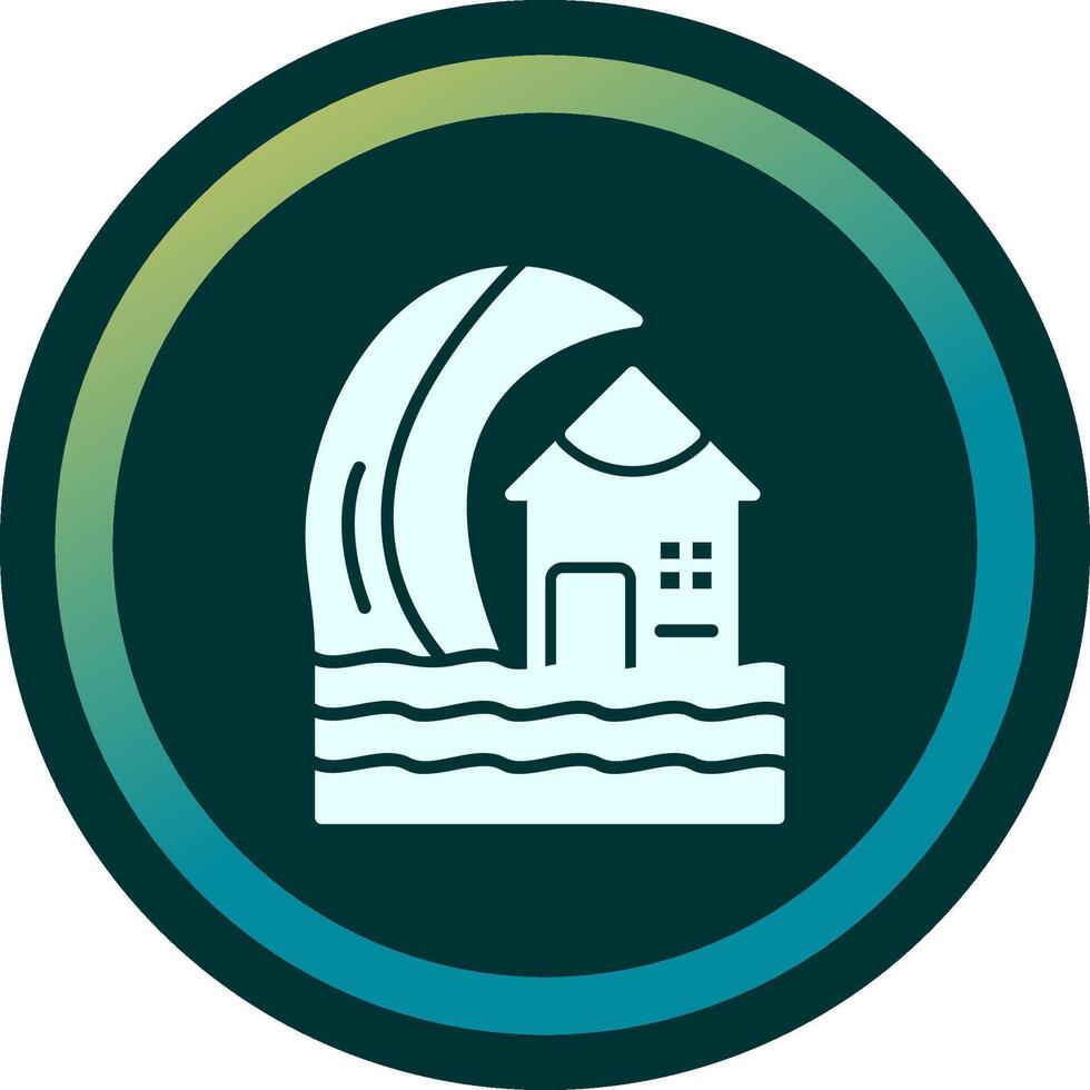 Tsunami Vector Icon