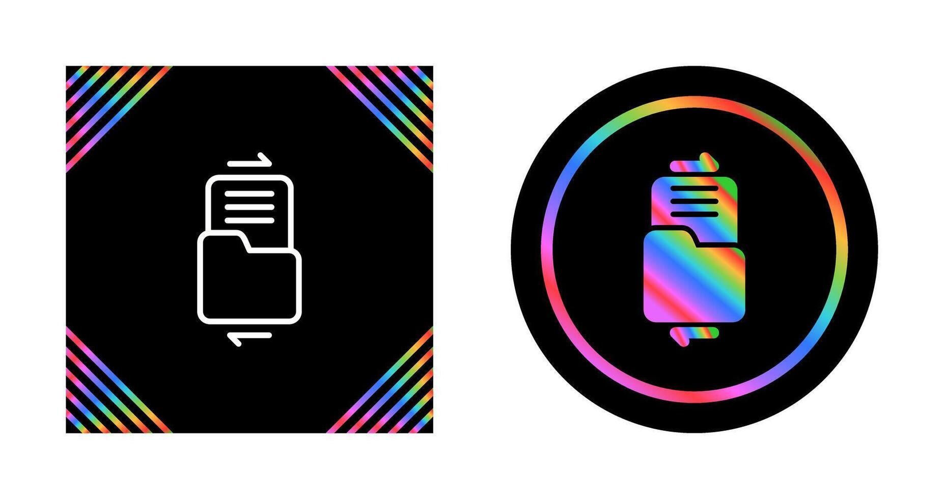 File Sharing Vector Icon