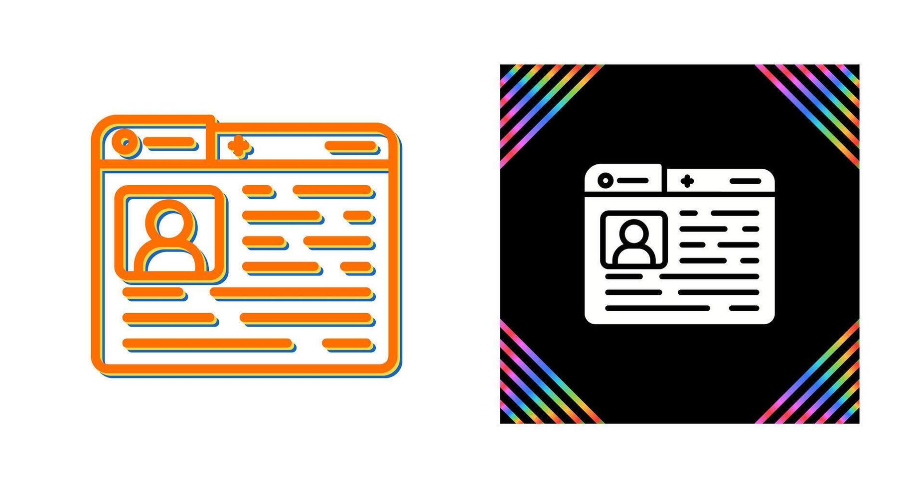 Profile Vector Icon