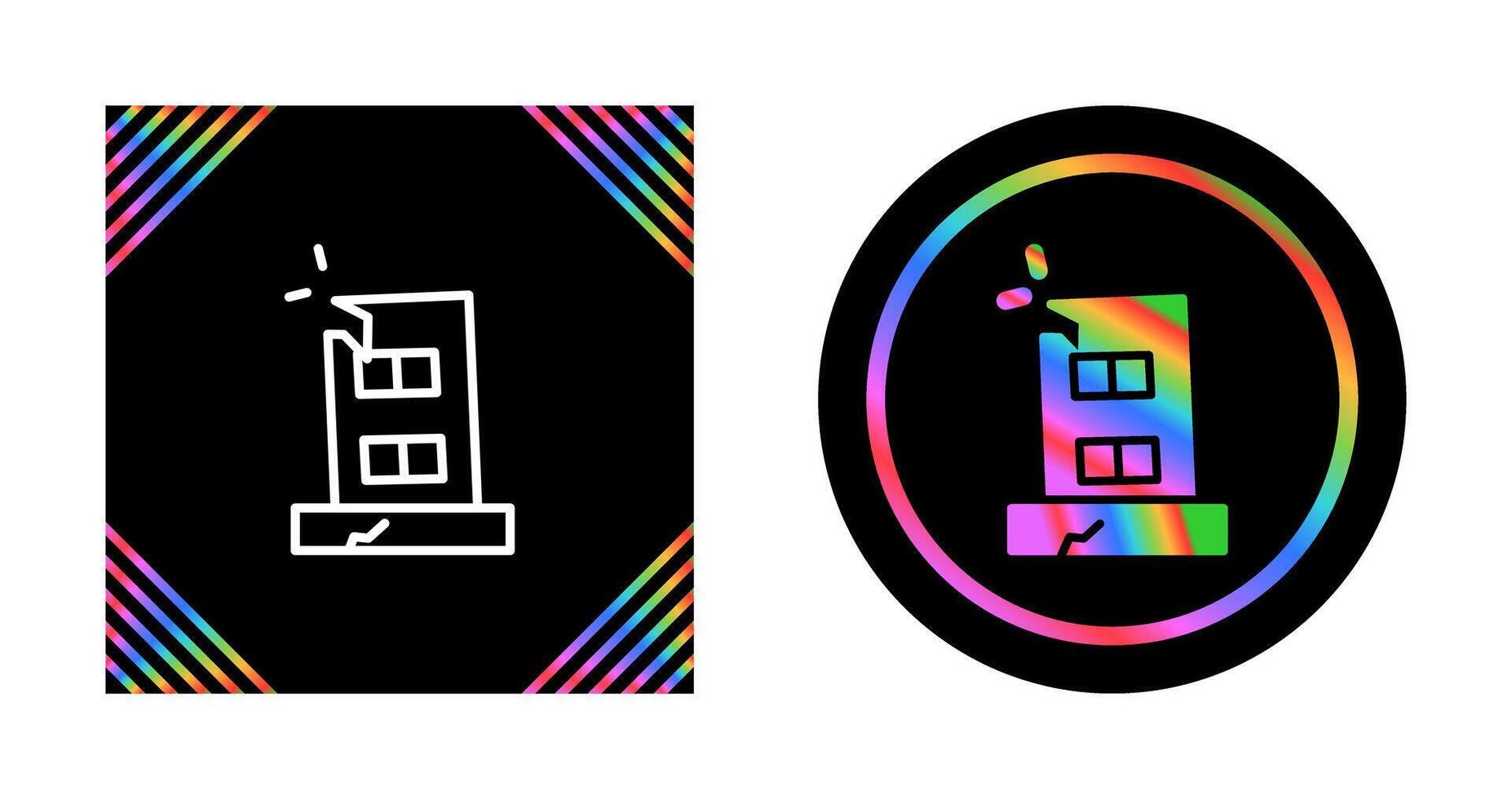 Facility Damage Vector Icon