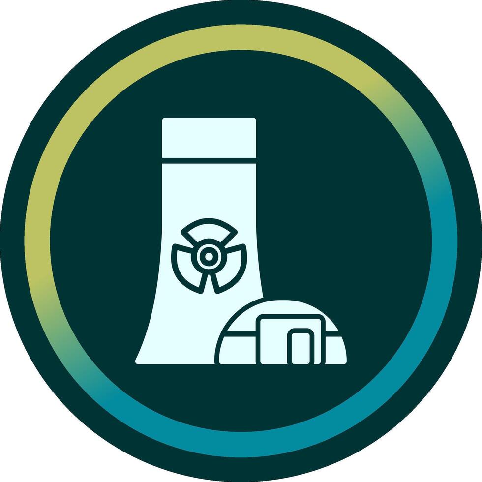 Nuclear Power Vector Icon