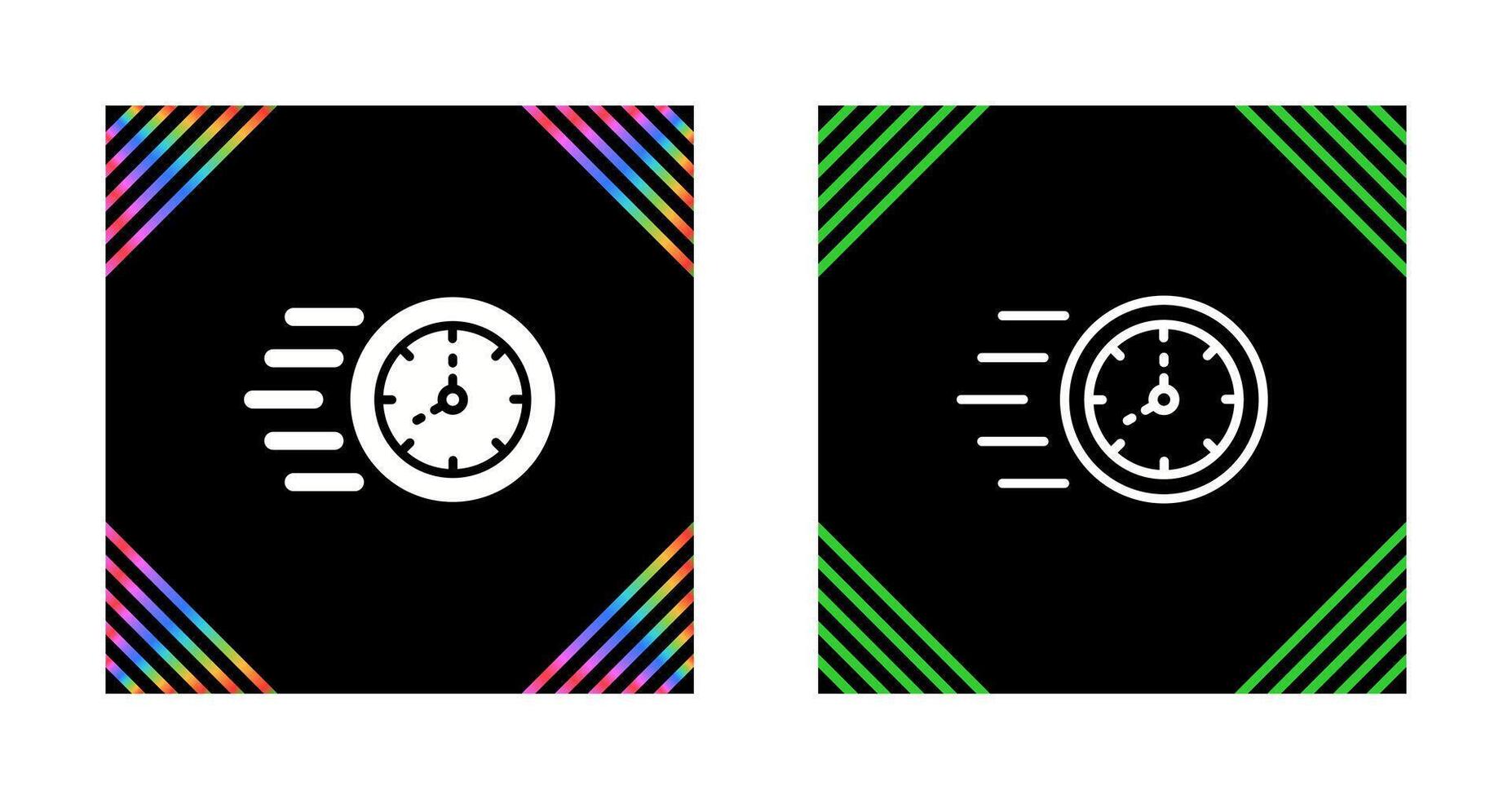 Time Fast Vector Icon