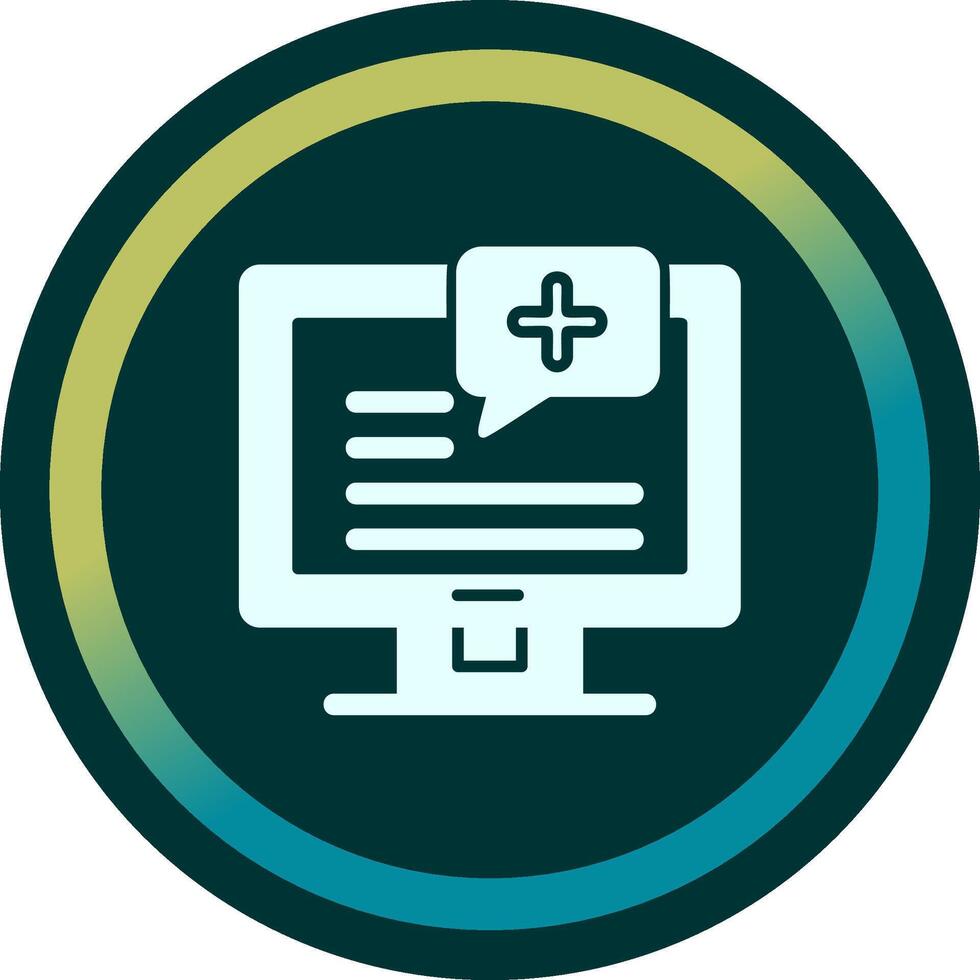 Medical Notification Vector Icon