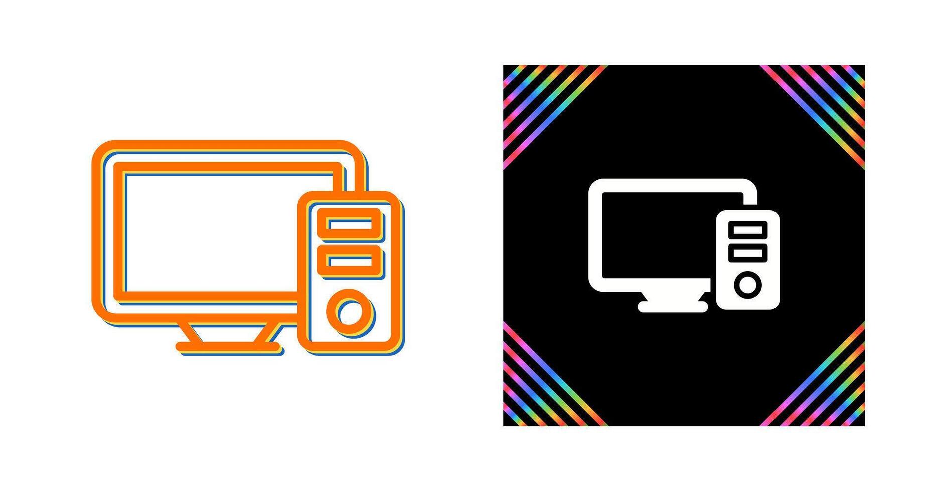 Desktop Vector Icon