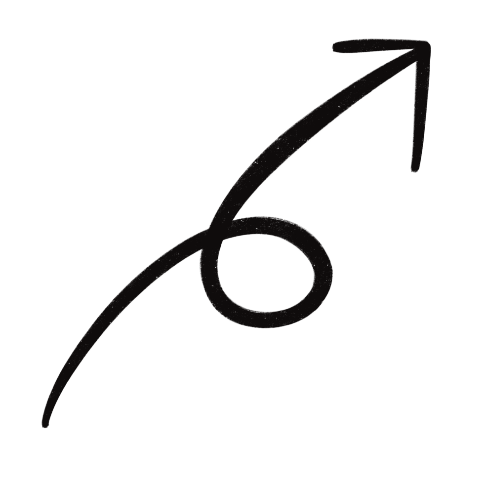 Black Arrow Line Upward Curved Arrow Sketch Arrow Line Element png