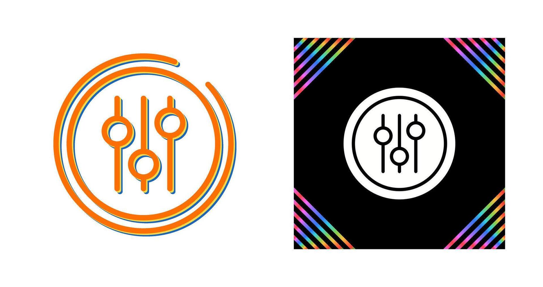 Audio Equalizer Vector Icon