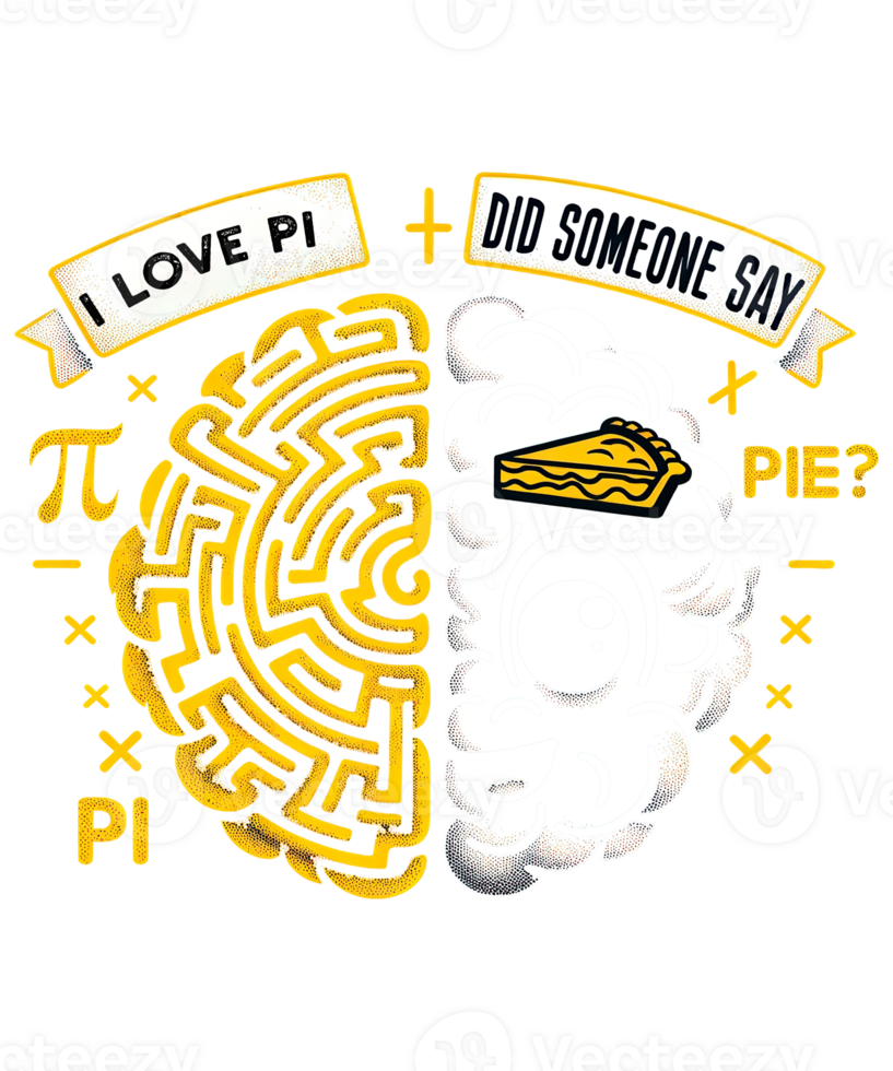 Mathematik Studenten Lehrer Pi Tag tat jemand sagen Kuchen Gehirn png