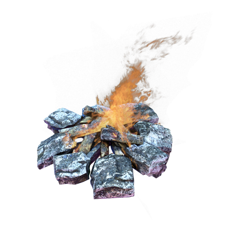 Firework isolated 3d png
