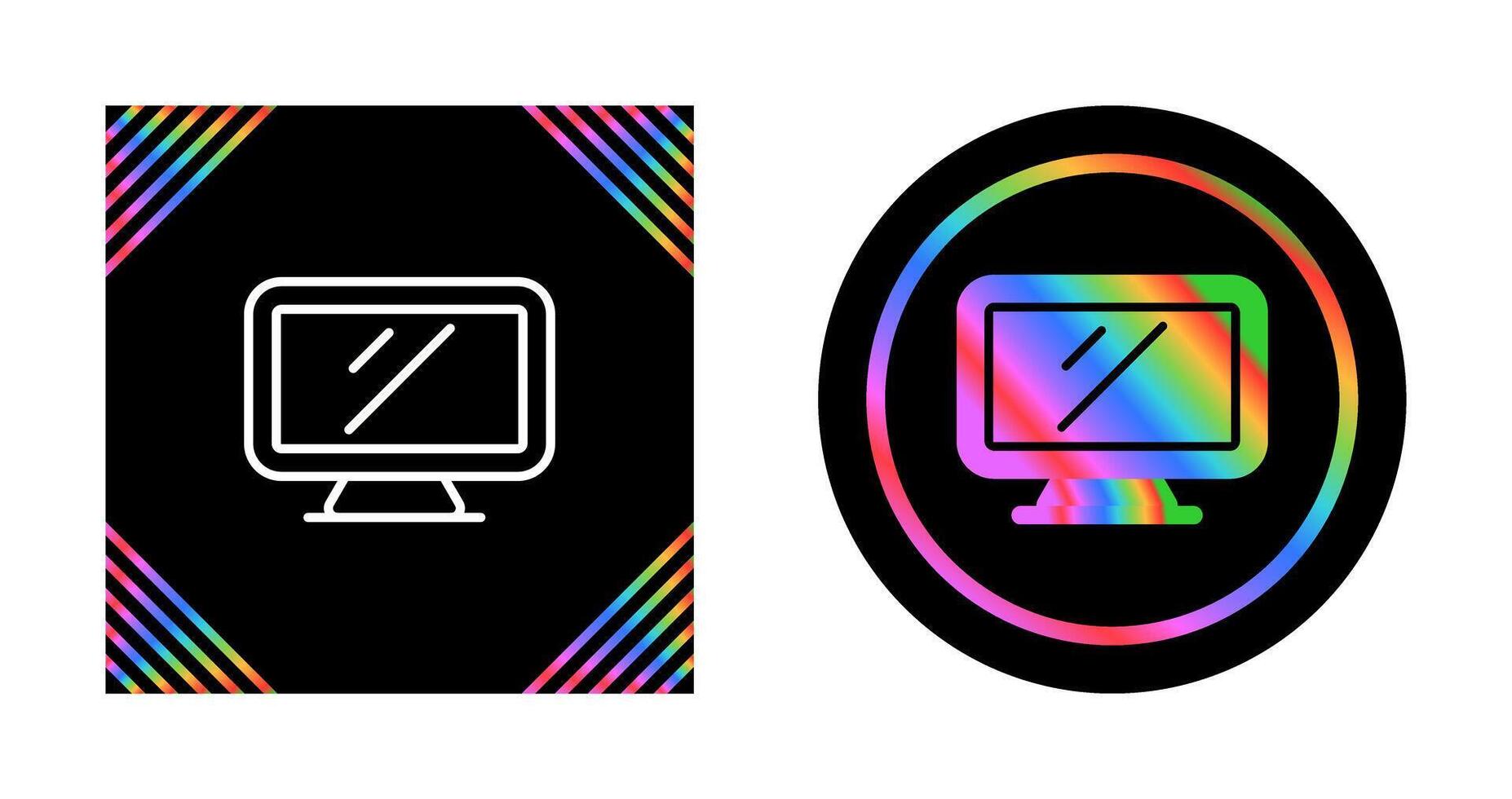 Computer Vector Icon