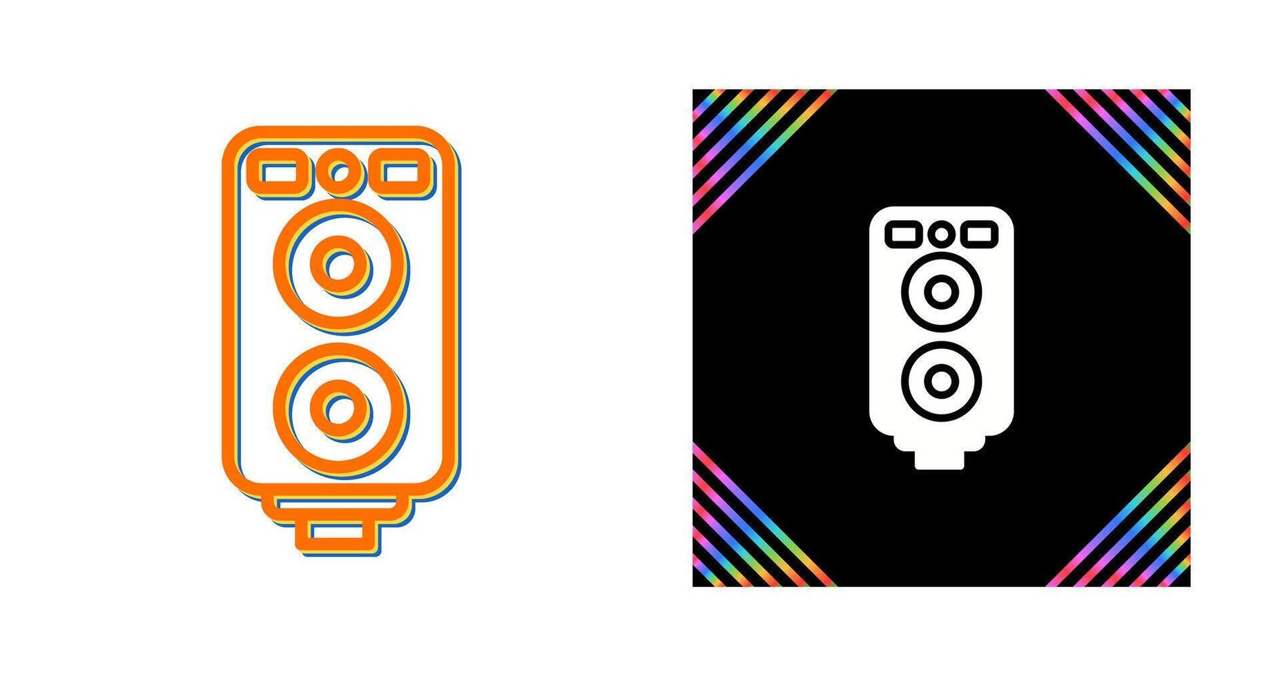 Sound System Vector Icon