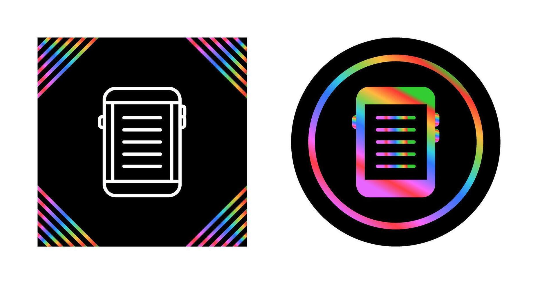 E-reader Vector Icon