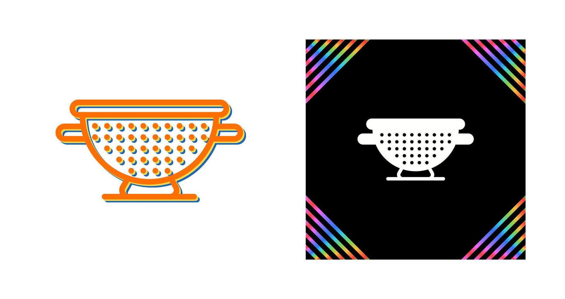 Colander Vector Icon