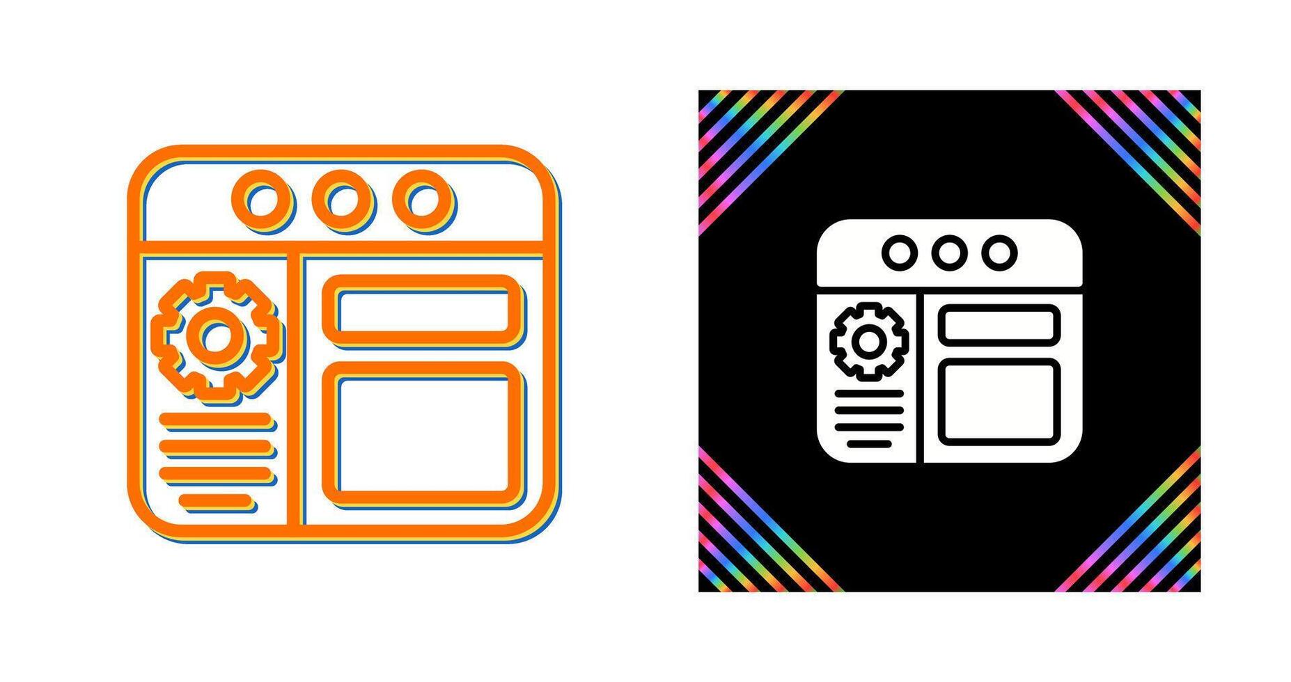 Web Browser Vector Icon