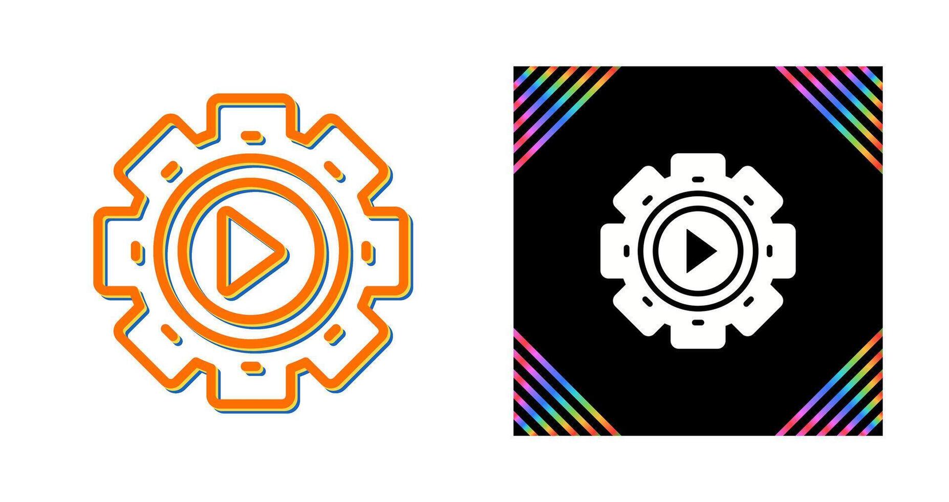 Multimedia Option Vector Icon
