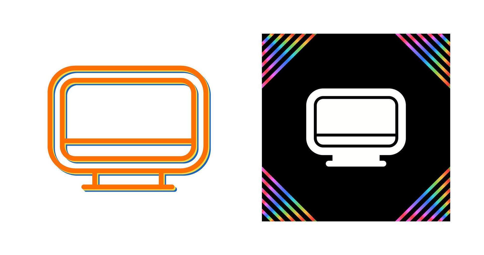 Computer Vector Icon