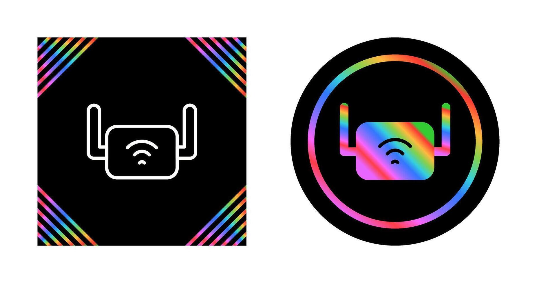 Wi-Fi Range Extender Vector Icon